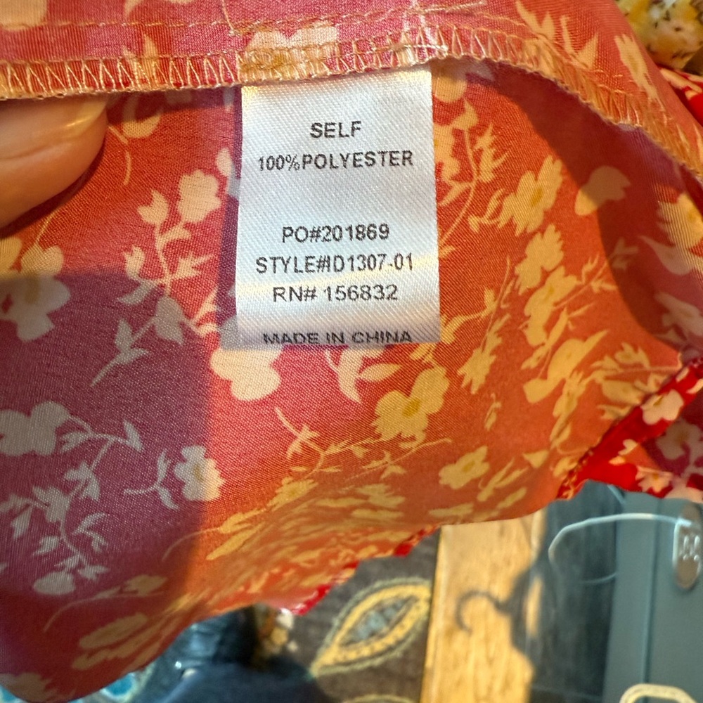 BiBi Women’s Colorful Floral Dress - Picture 3 of 4